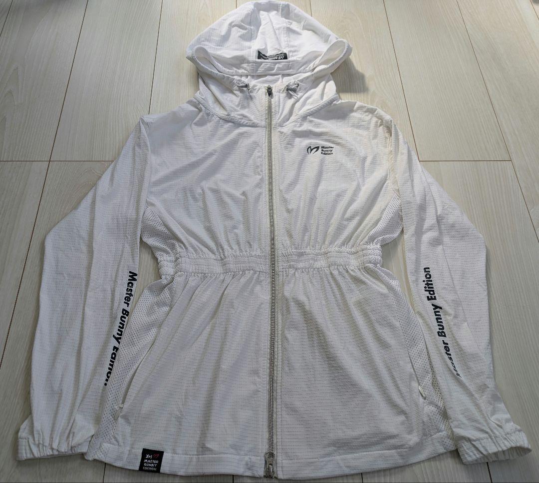 MASTERBUNNYEDITION フード付きメッシュジップジャケット S