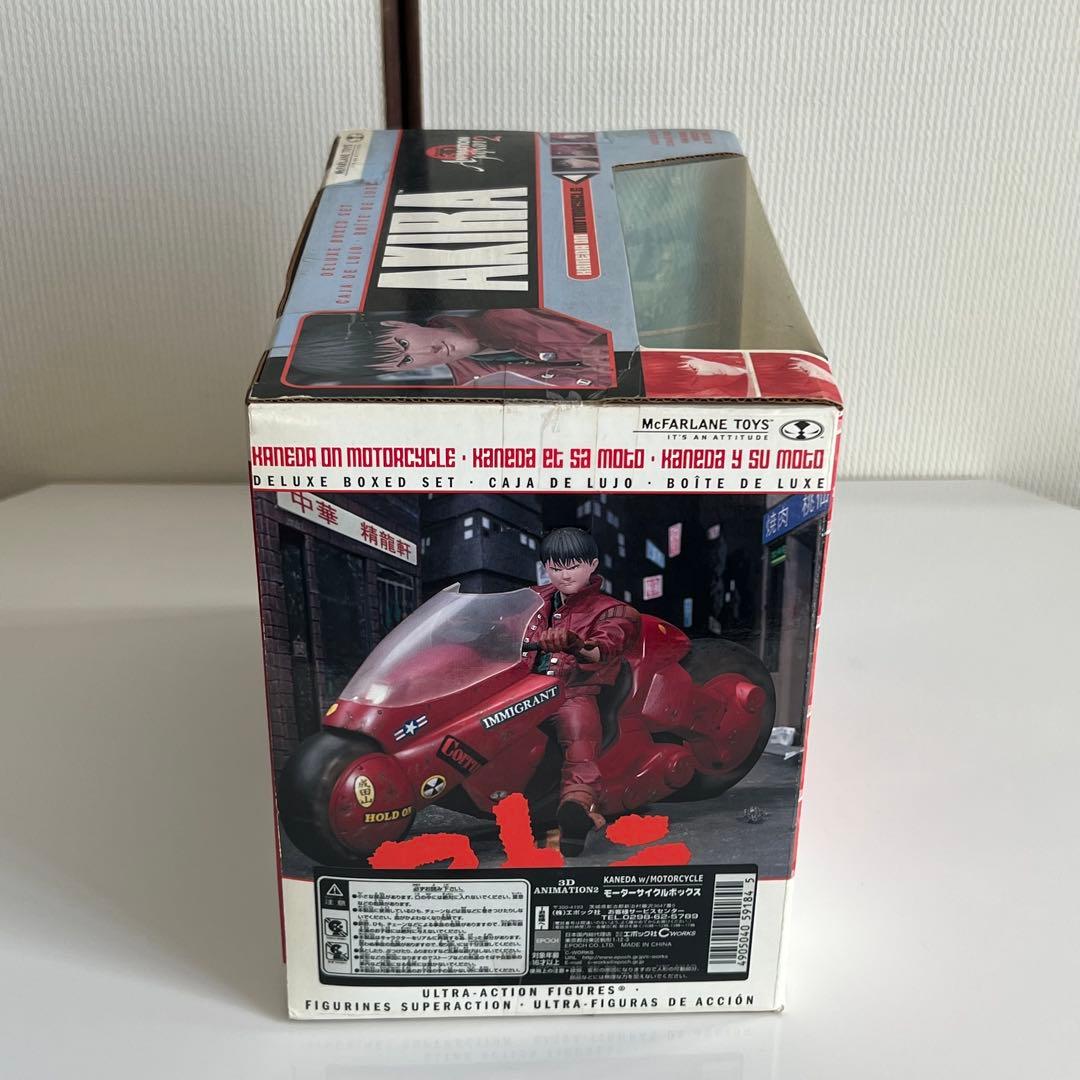 【未開封】マクファーレントイズ AKIRA アキラ 金田 フィギュア＆バイク