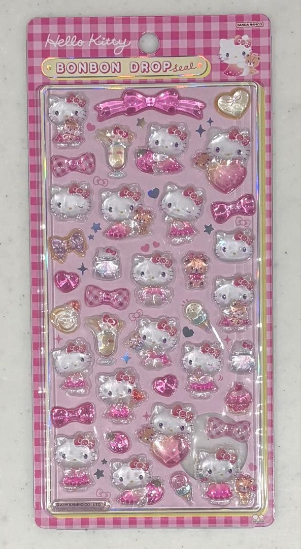 【正規品】ボンボンドロップシール☆第2弾☆サンリオ☆6枚セット