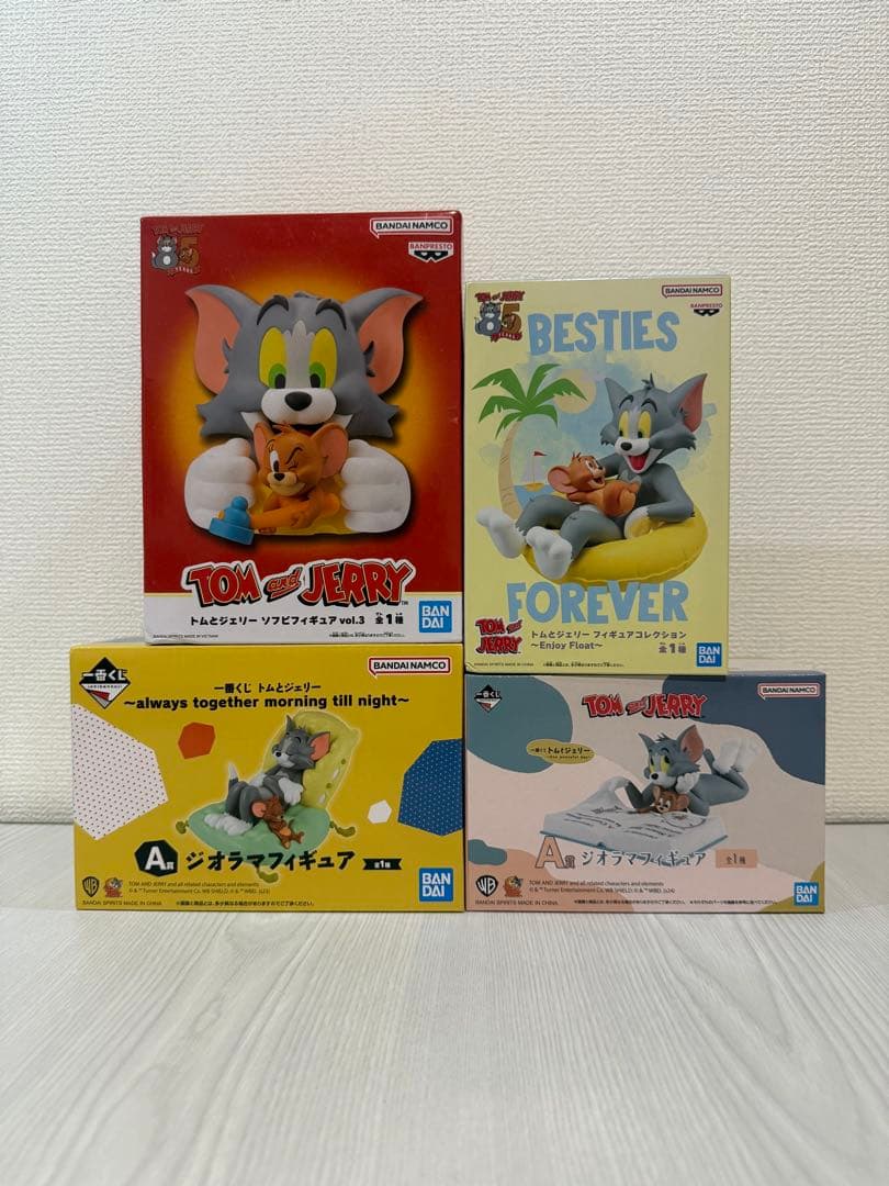 トムとジェリー ジオラマフィギュア 4体セット