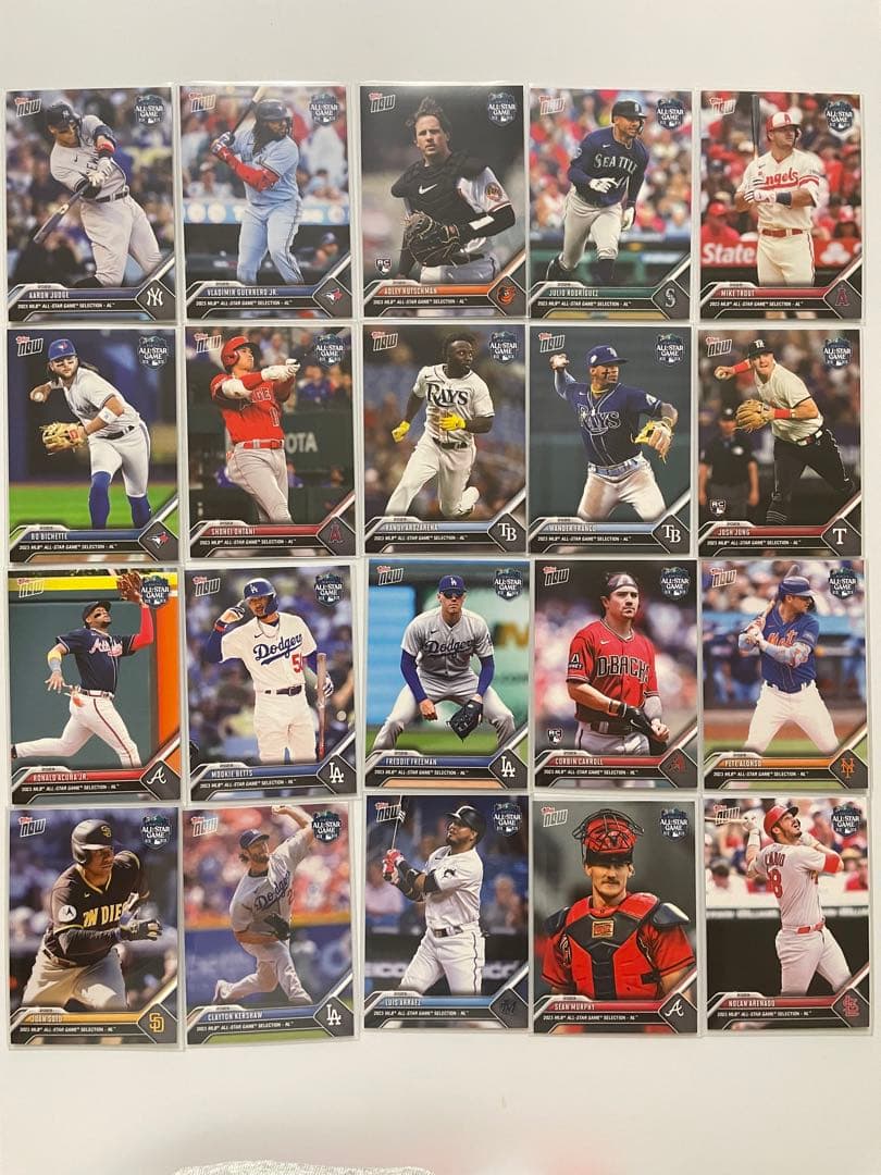 2023MLBオールスターゲームセレクションドジャース出場選手含 20枚セット