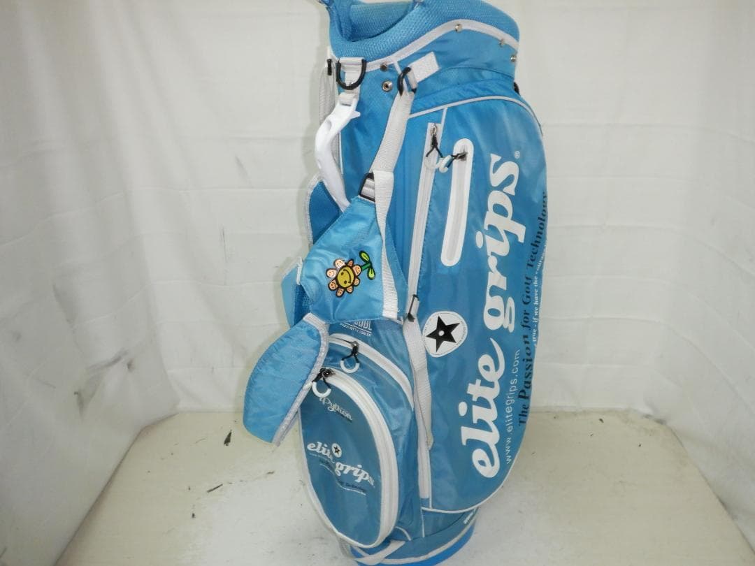elite grips★エリートグリップ★9.5型★軽量★スタンド(BLUE)