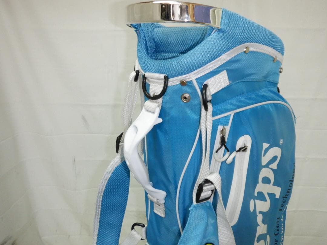 elite grips★エリートグリップ★9.5型★軽量★スタンド(BLUE)