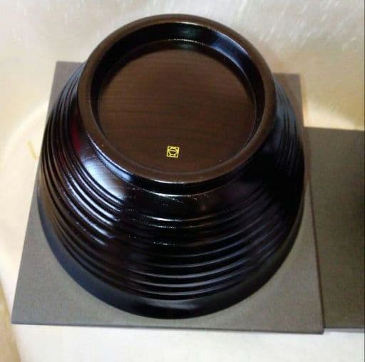 30%off❗〈新品未使用〉宮内庁御用達・山田平安堂・欅平筋(神代漆)大椀