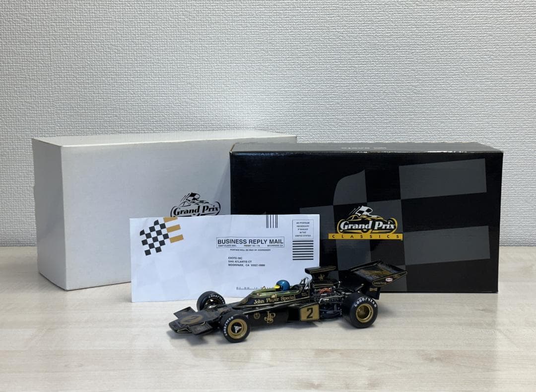 1/18 エグゾト ロータス Type 72E 1973年 F1 イタリアGP