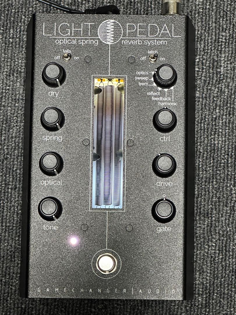 Gamechanger Audio LIGHT PEDAL光学スプリングリバーブ