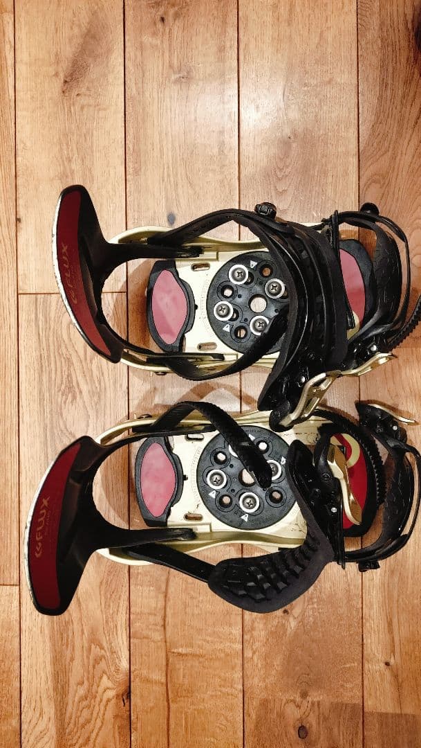 FLUX XV ビンディング ゴールド/ブラック　S サイズ