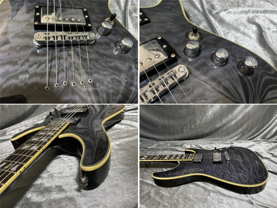 Schecter C-1 Custom セイモア・ダンカンPU搭載