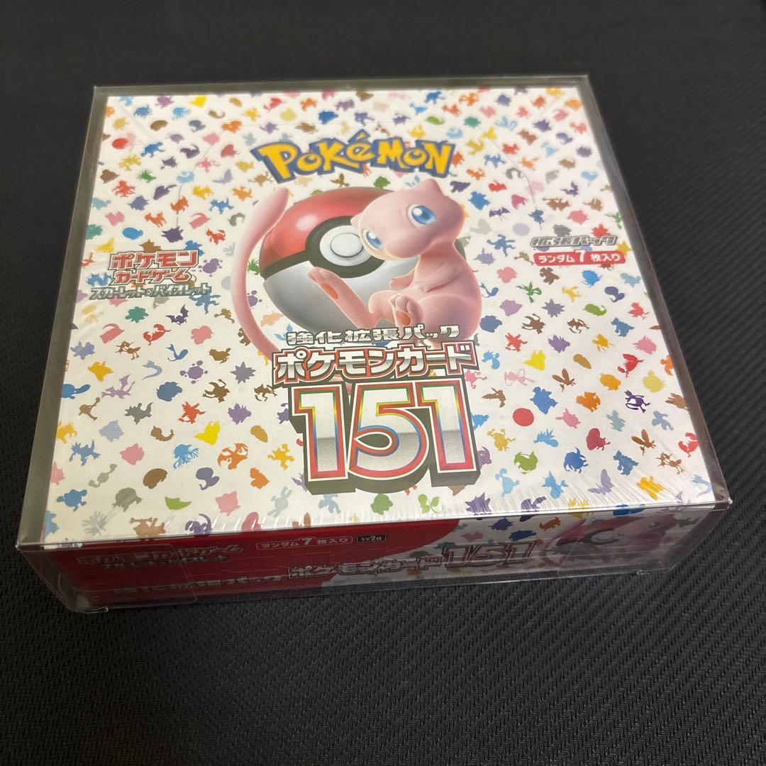 ポケモンカード　151 1BOX シュリンク付き