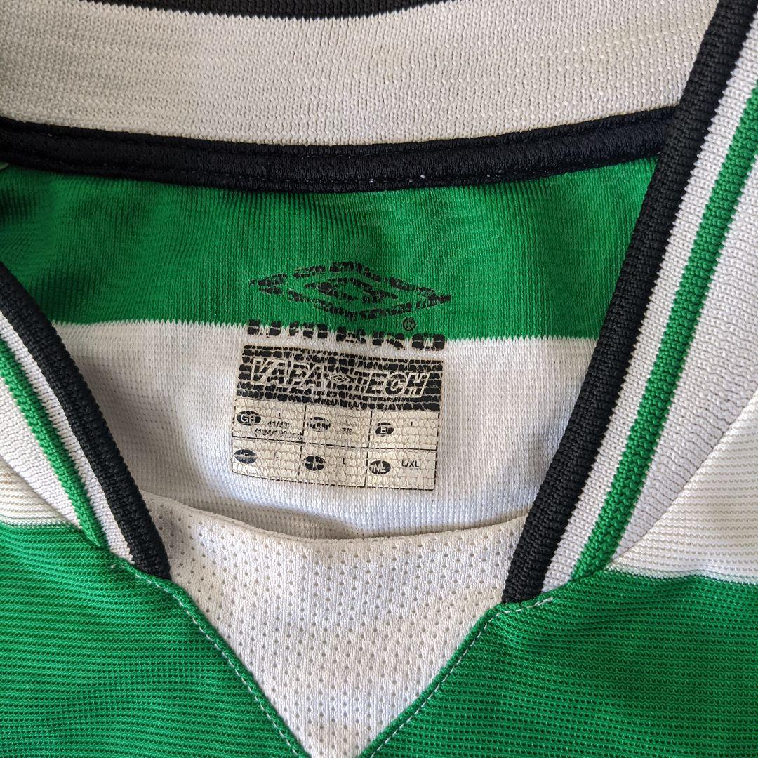 セルティック　Umbro 長袖ユニホーム　サイズL
