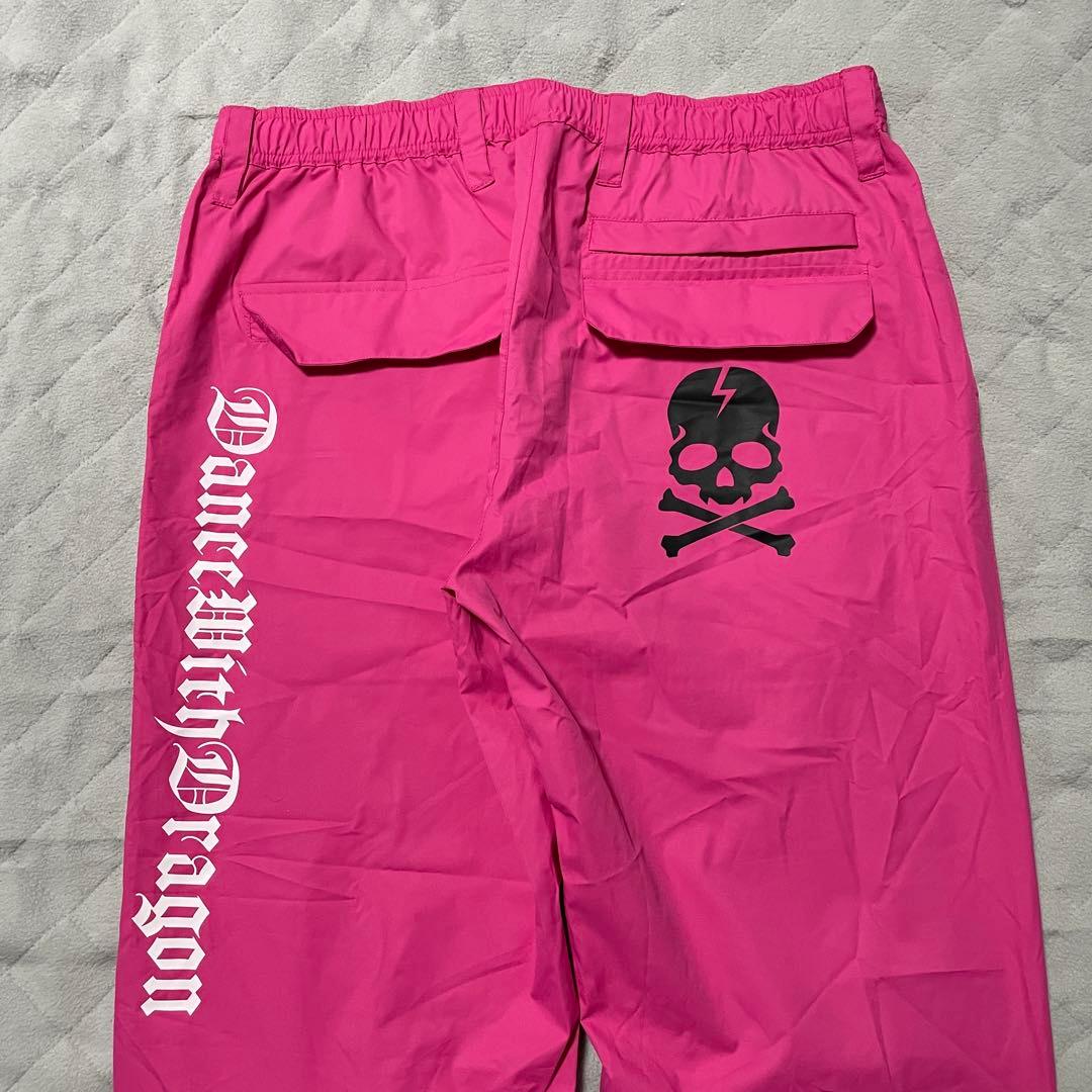 ●ダンスウィズドラゴン●レインウェア ナイロンジャケット ナイロンパンツ ゴルフ