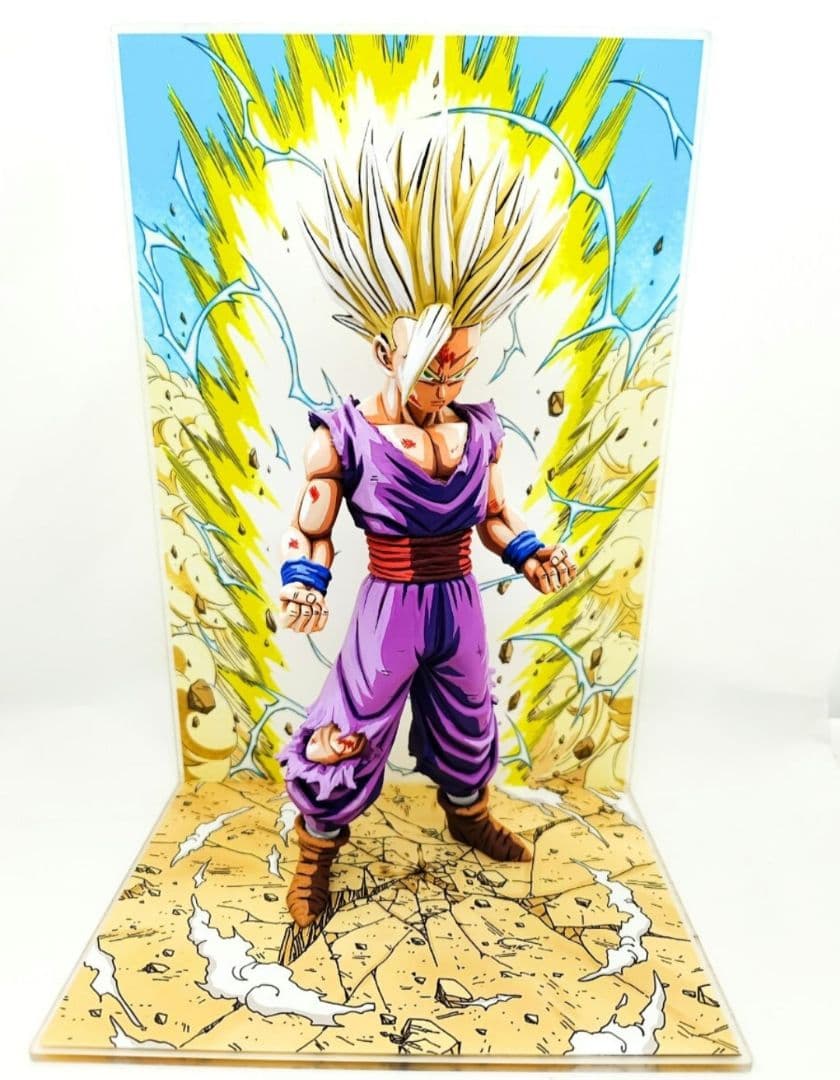 msp ドラゴンボール スーパーサイヤ人2 孫悟飯 フィギュア リペイント