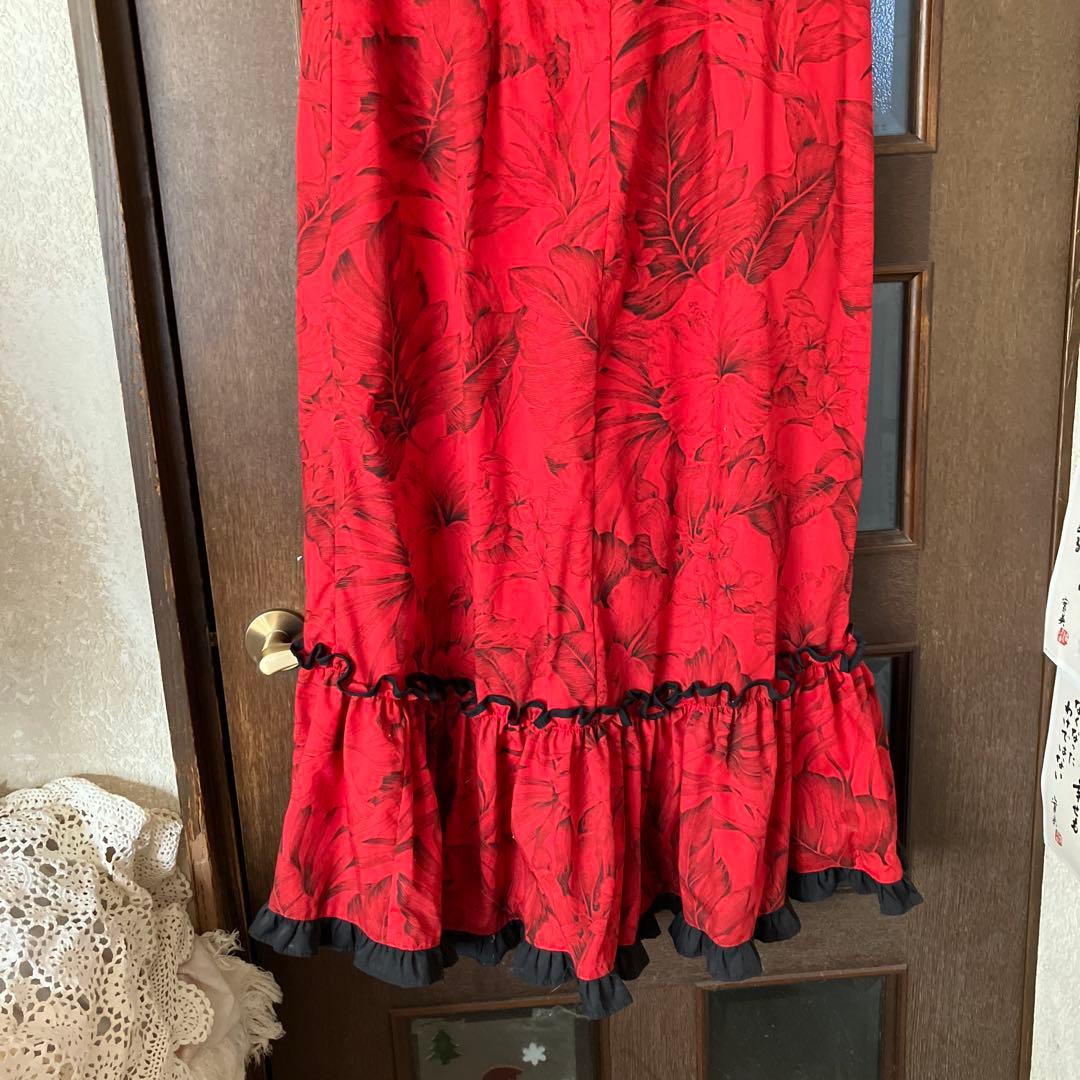 美品　ハワイアンドレス　Ｌサイズ