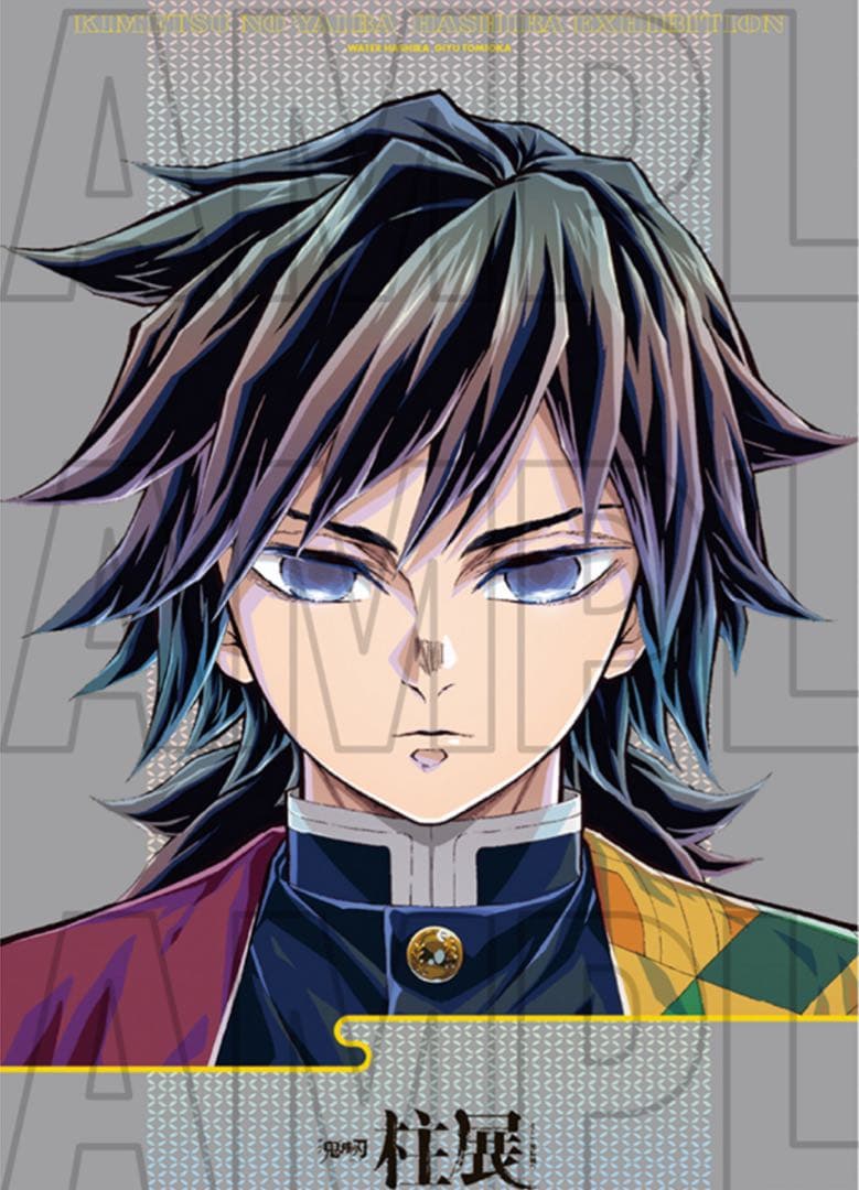 鬼滅の刃 冨岡義勇 柱展 キービジュアルプレミアムポスター B2