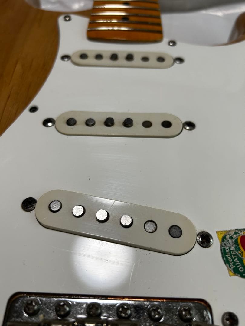 現状渡し 自作 リバースネック ストラトキャスタータイプ