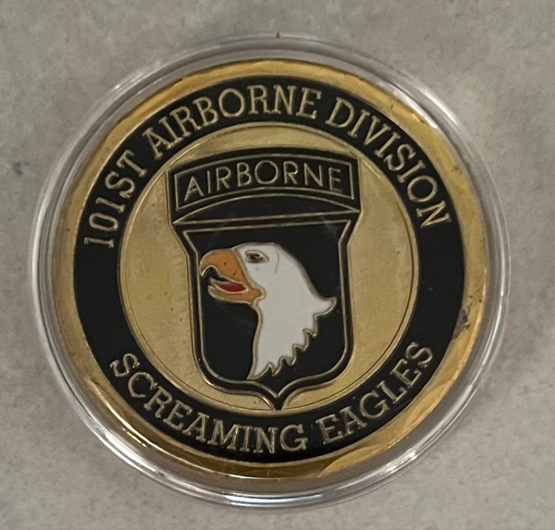 アメリカ軍　米軍　空挺　レンジャー　　特殊部隊等のチャレンジ８枚セット