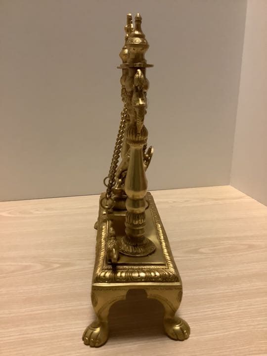 《 新品　送料無料 》 ガネーシャ　ヒンドゥー　チベット密教　3kg超　鍍金