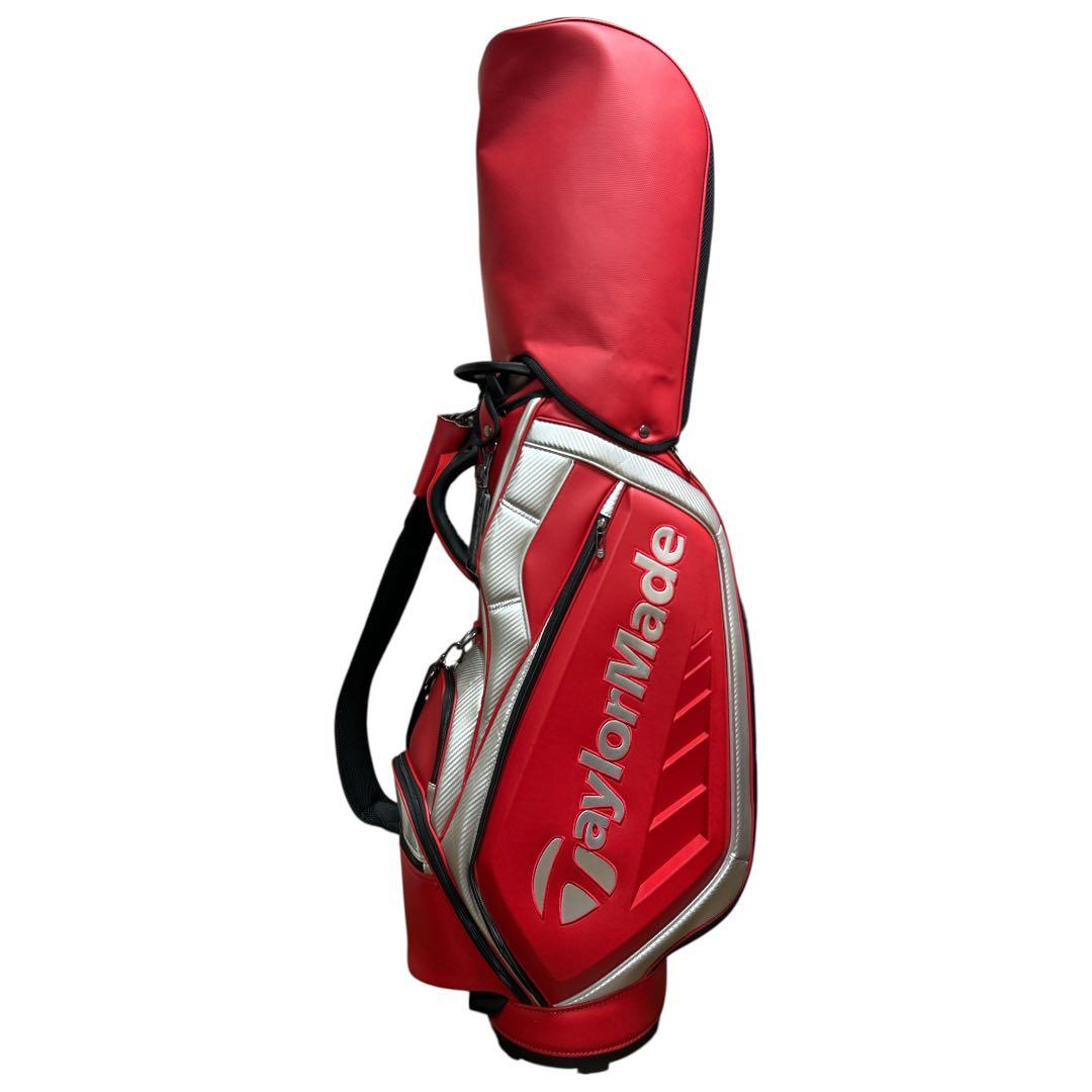 【完売品】テーラーメイド オーステック TJ083 キャディバッグ TM23 赤