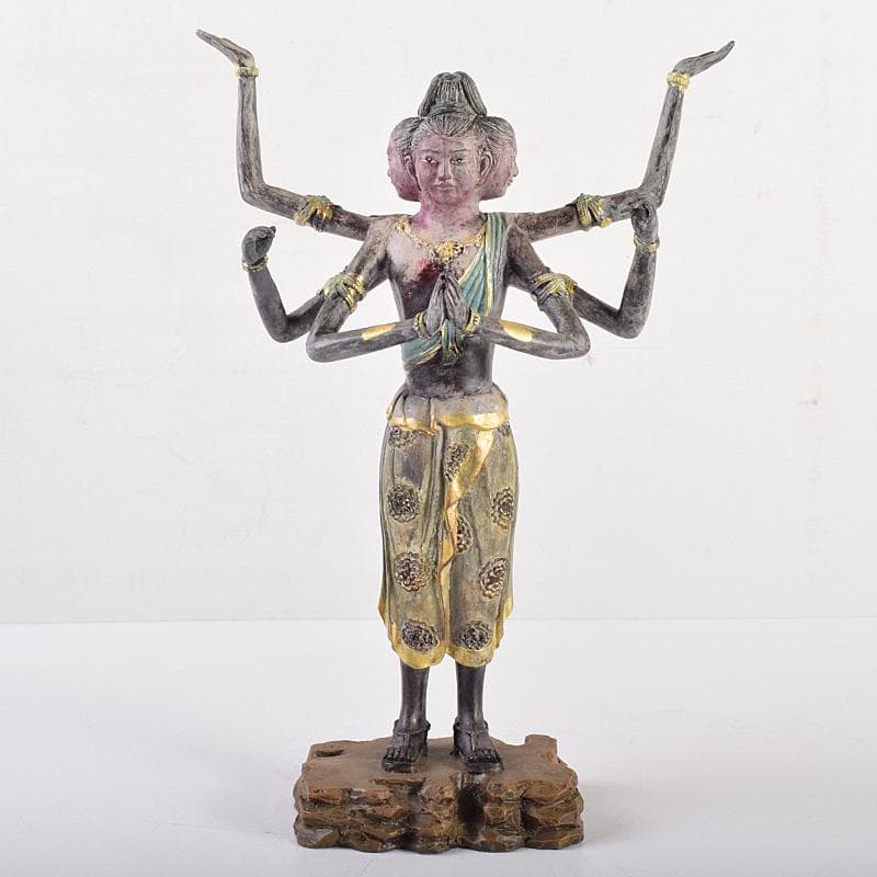 仏教美術　樹脂製　レプリカ　国宝　阿修羅像　仏像　高さ約26㎝　M　R7668B