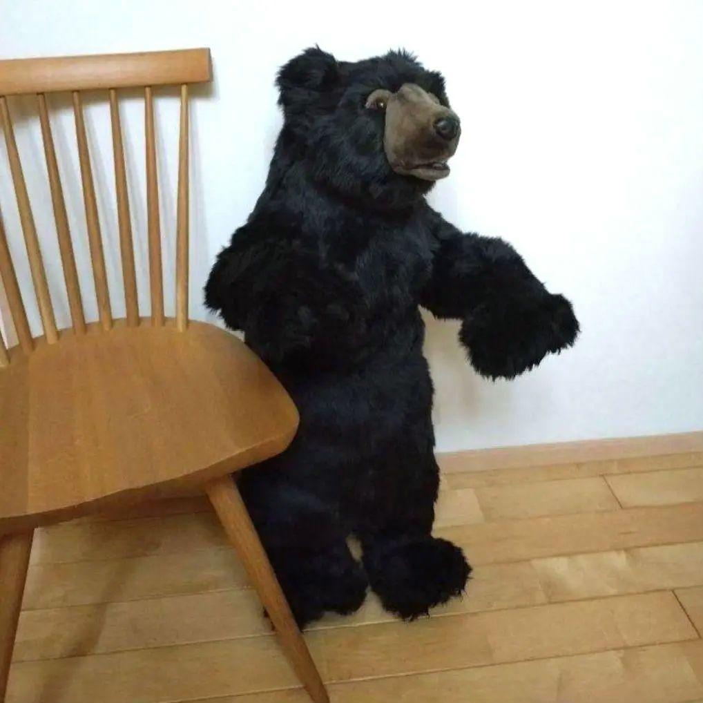 Hansa 約90cm ぬいぐるみ　熊　ベア