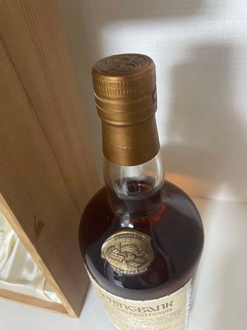 古酒　SPRINGBANK 10年 1本　木箱入り