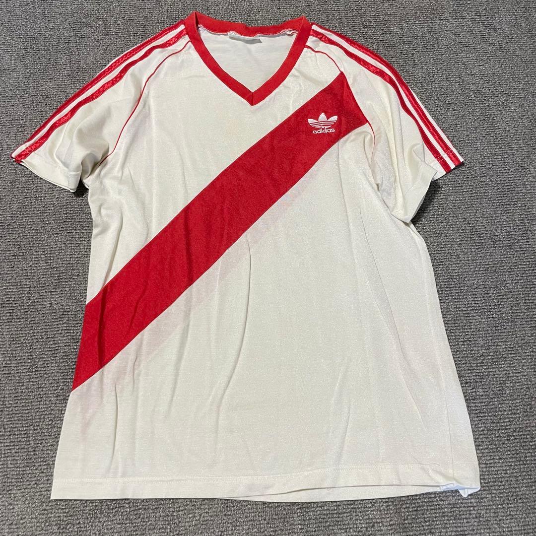 80s 90s リーベルプレート？ユニフォーム リバープレート アディダス