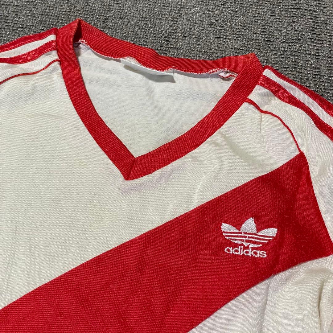 80s 90s リーベルプレート？ユニフォーム リバープレート アディダス