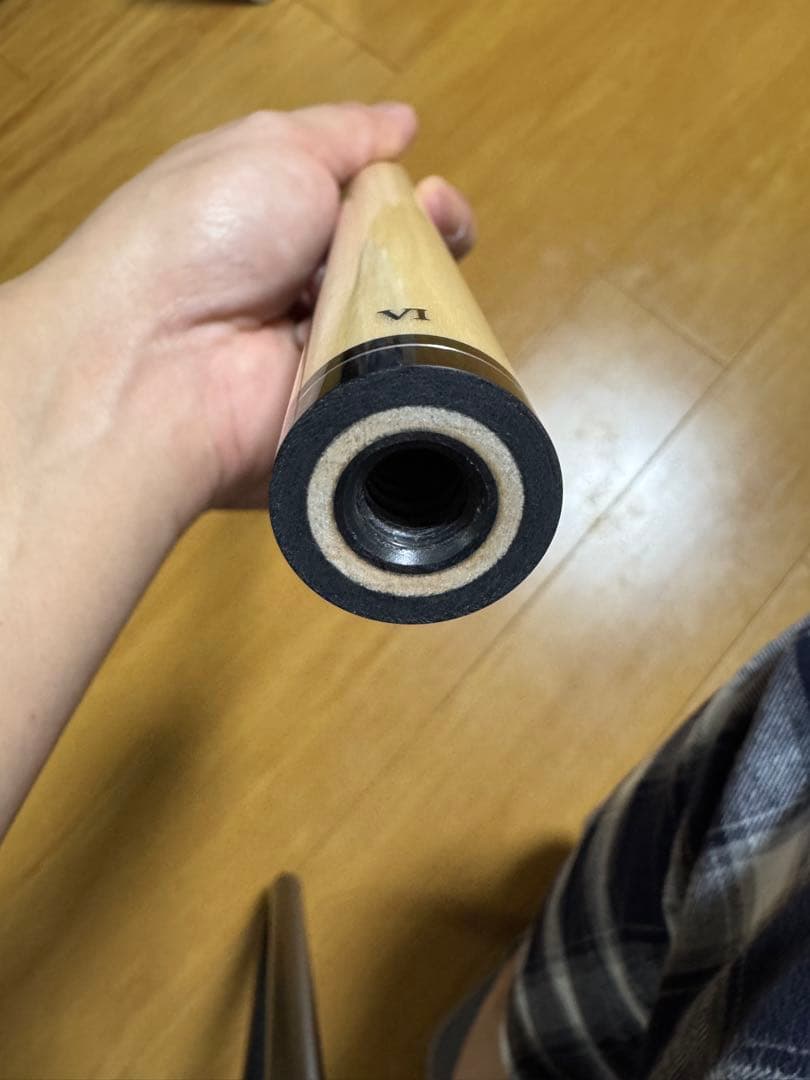 ビリヤードキュー VI 木製 3/8-10山