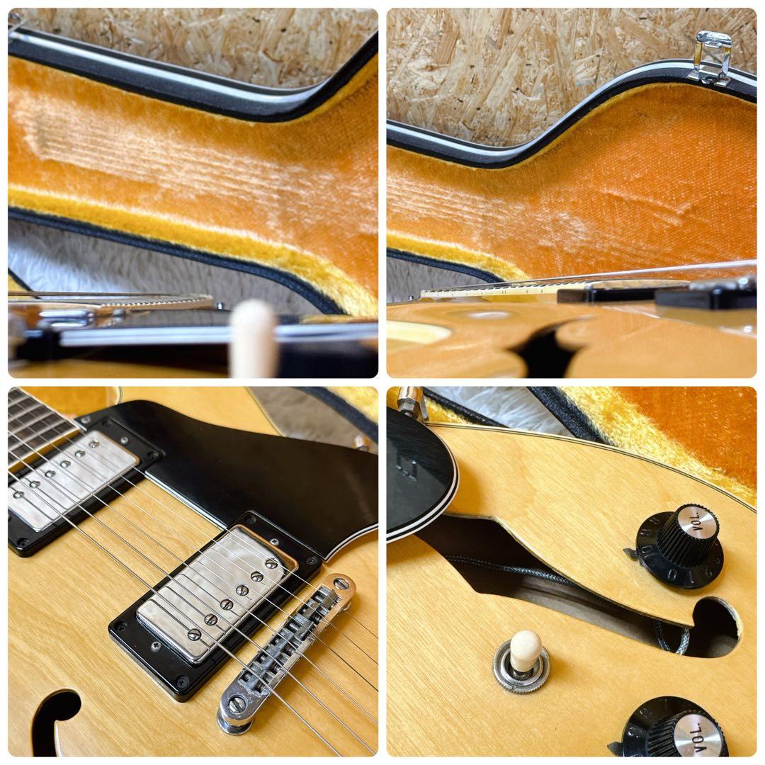 GRECO SA ES-335タイプ 希少なナチュラル 日本製 セミアコ グレコ