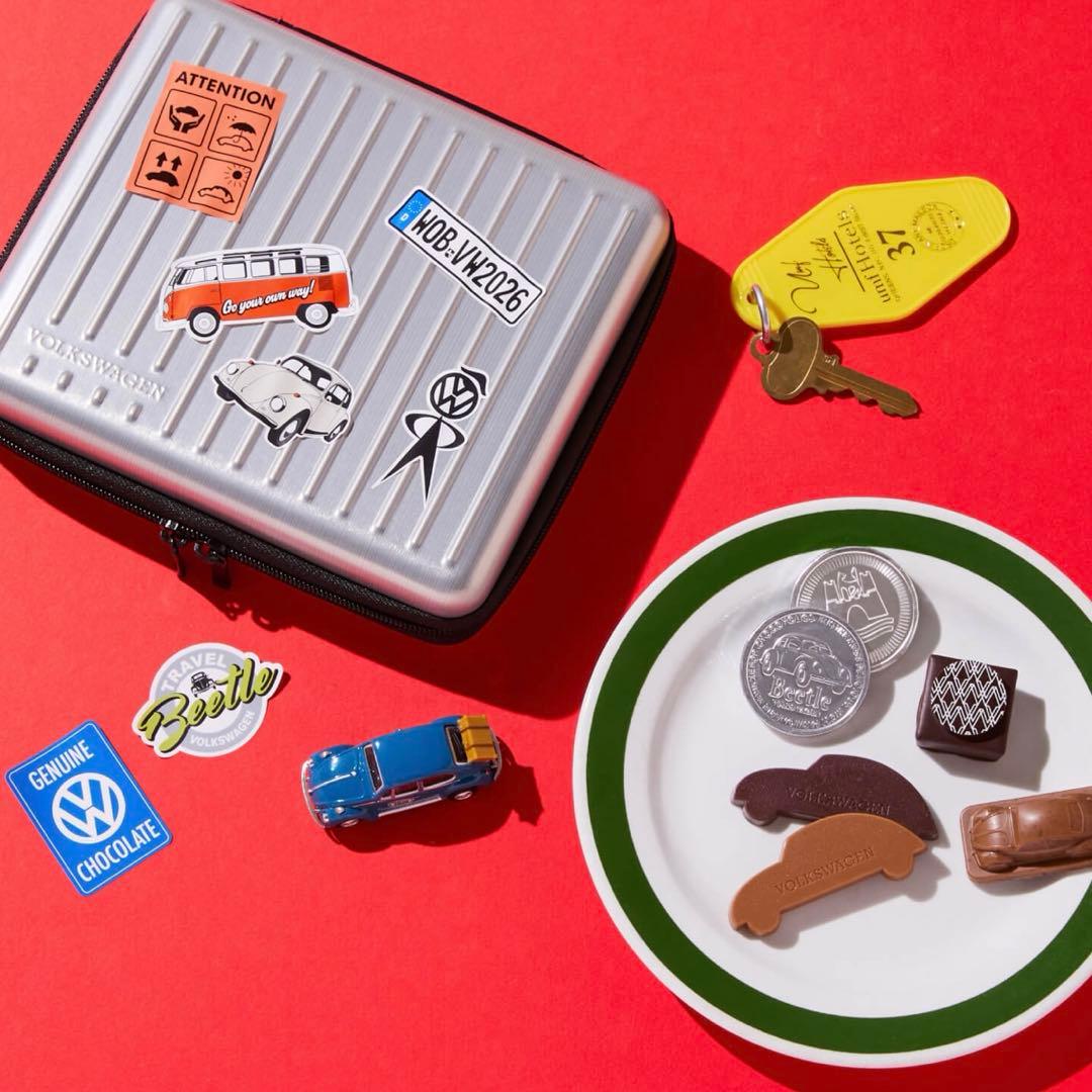 【新品】モロゾフ トラベルビートル バレンタイン チョコレート 2つ