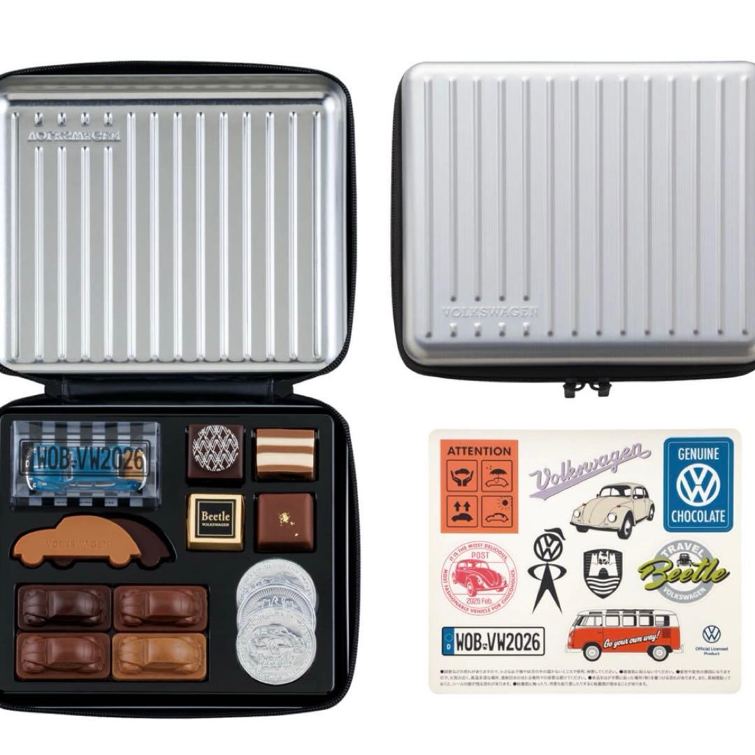 【新品】モロゾフ トラベルビートル バレンタイン チョコレート 2つ