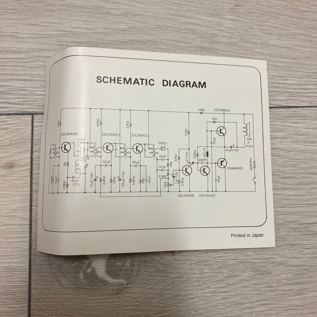 DATSUN TYPE 11 ラジオ 未使用　希少　模型　車　1932年　日産