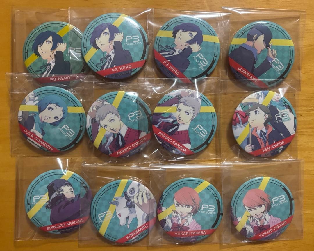 ペルソナ3 GEO 缶バッジ　CD