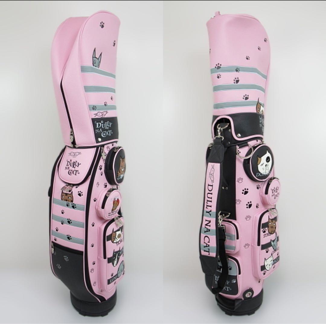 【新品】ダリーナキャット キャディバッグ　DN-CB03 ピンク 可愛いい