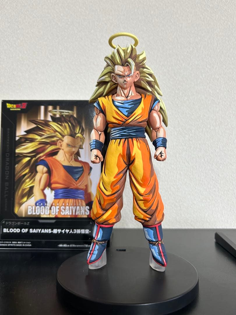 ドラゴンボール　孫悟空3 リペイントフィギュア　2次元　スーパーサイヤ人3