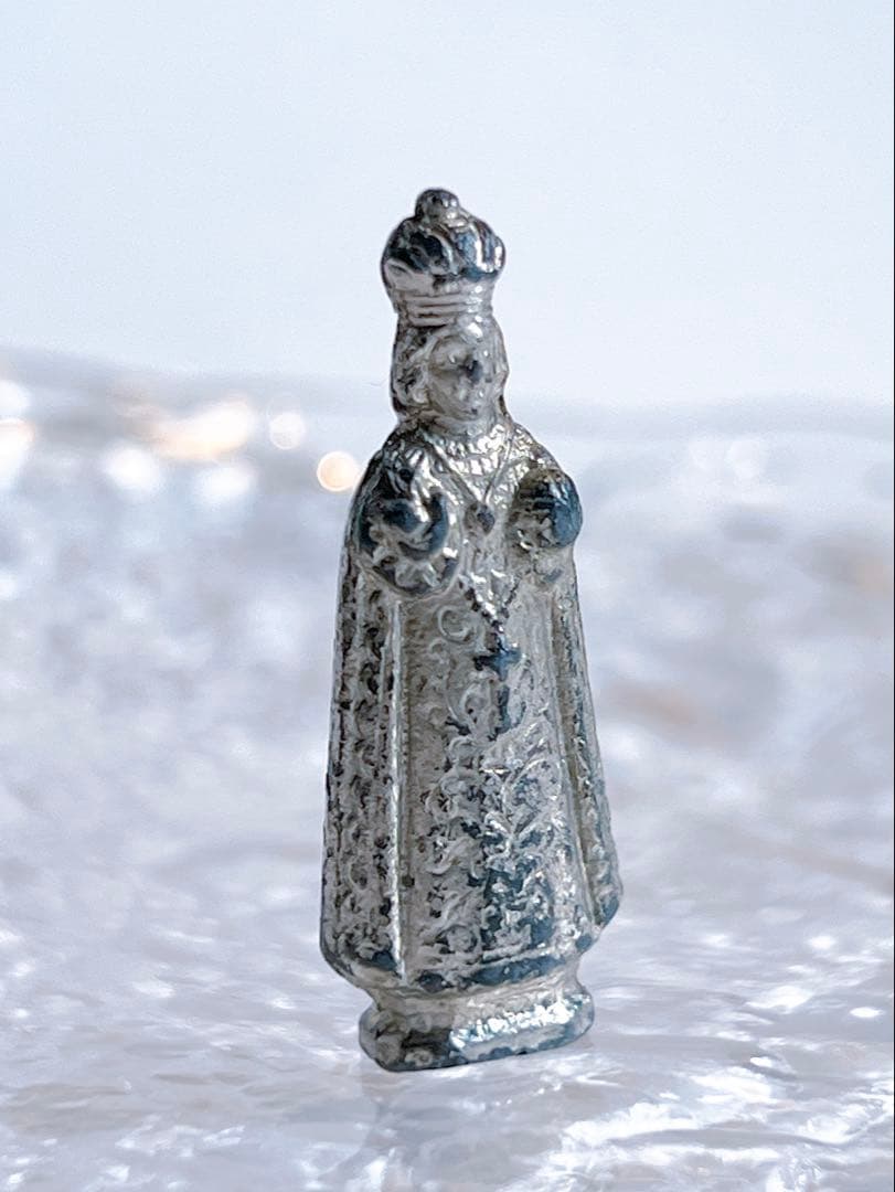 レア　貴重　アンティーク　聖母マリア　ミニマリア像　握りマリア　キリスト