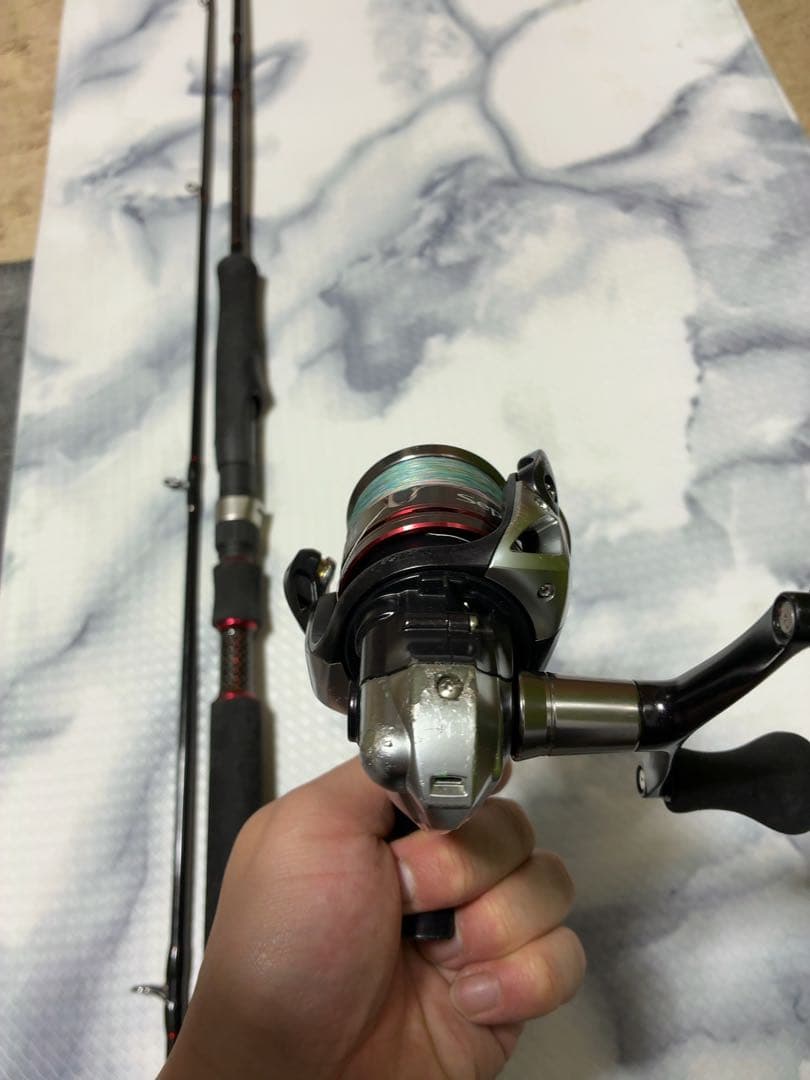 リールセフィア C3000HGS ロッドsaltizm aori s762m