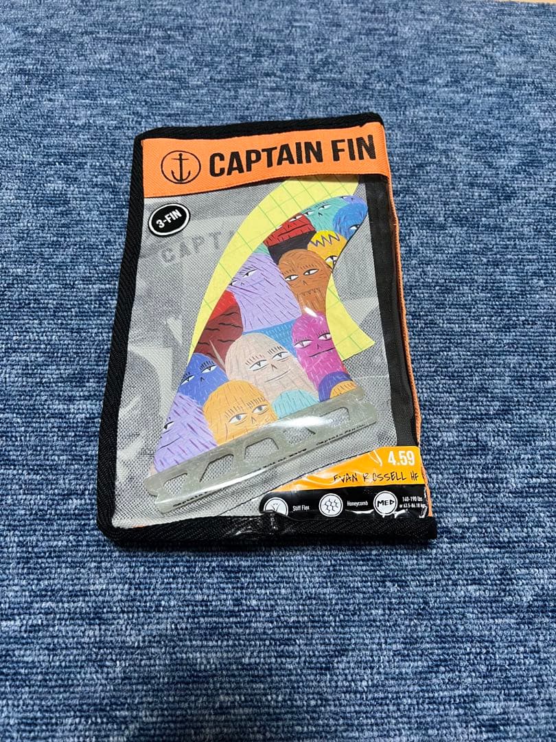 サーフィン・ボディボード CAPTAIN FIN Evan Russell HF 3-Fin Set