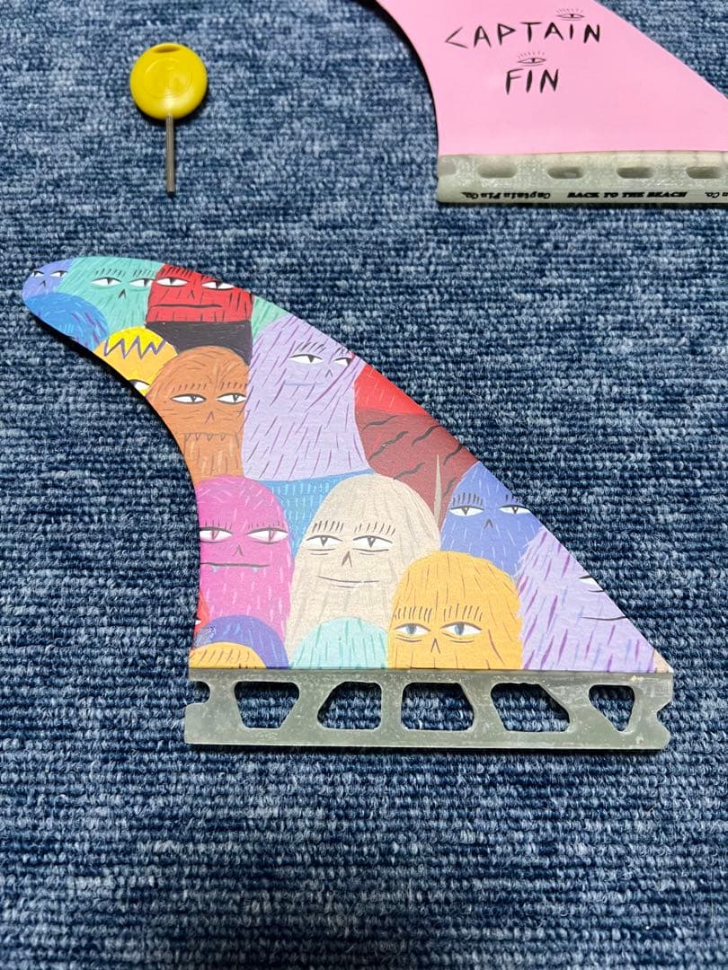 サーフィン・ボディボード CAPTAIN FIN Evan Russell HF 3-Fin Set