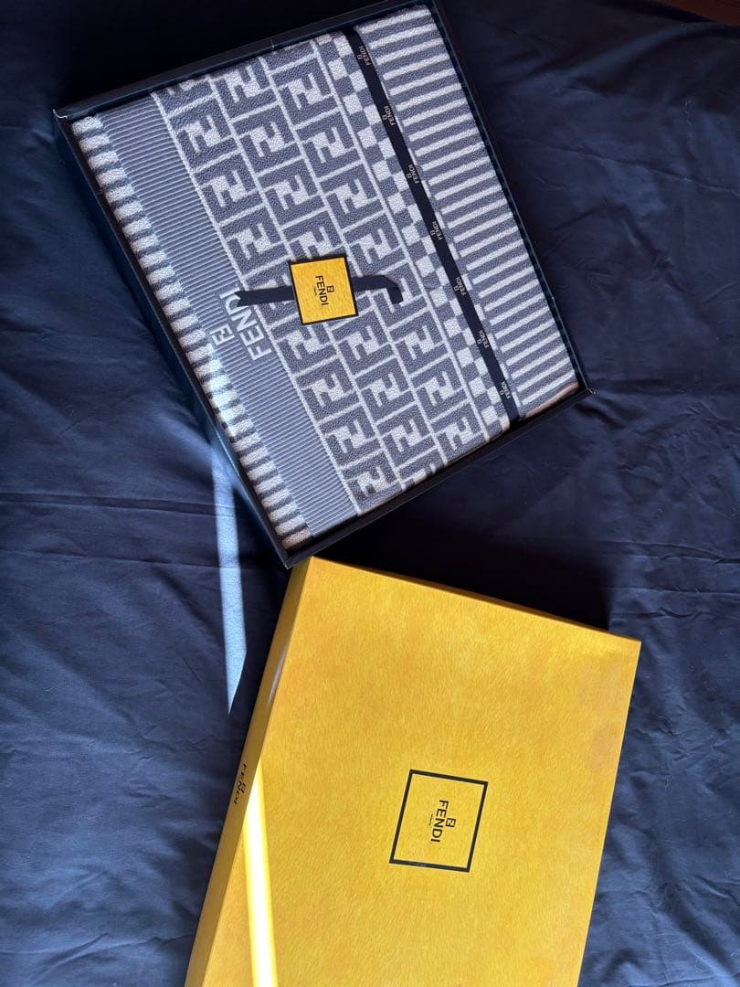 フェンディ　バスタオル　新品未使用 箱入り