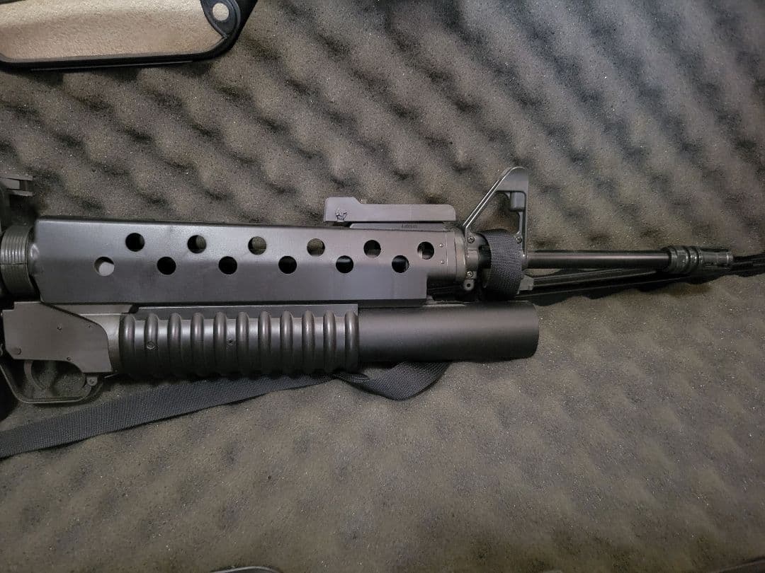 [美品 レア] アサルトライフル M16 A1 M203 グレネードランチャー付