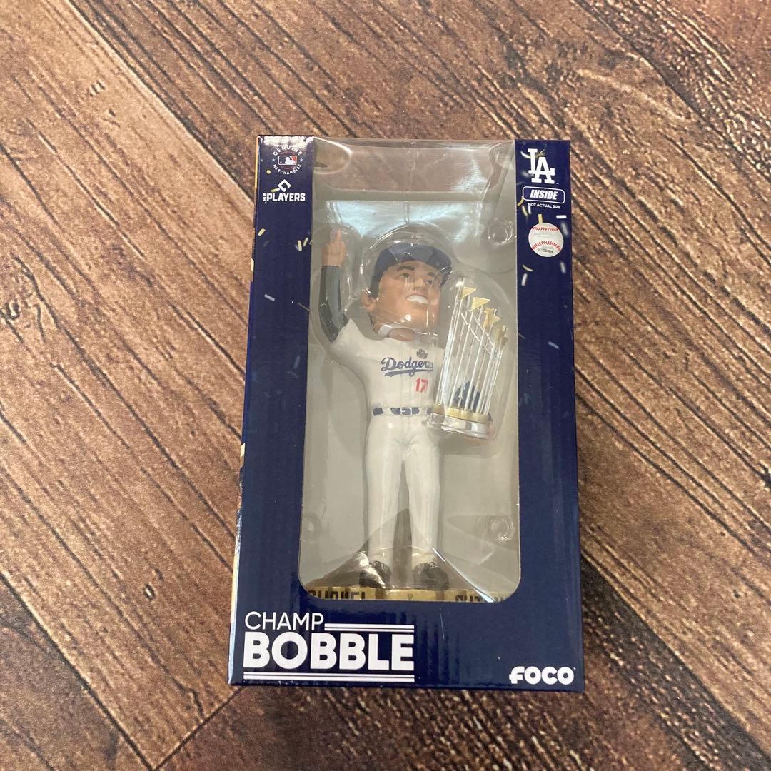 【新品・未開封】大谷翔平 ボブルヘッド 2024 WSチャンピオン FOCO