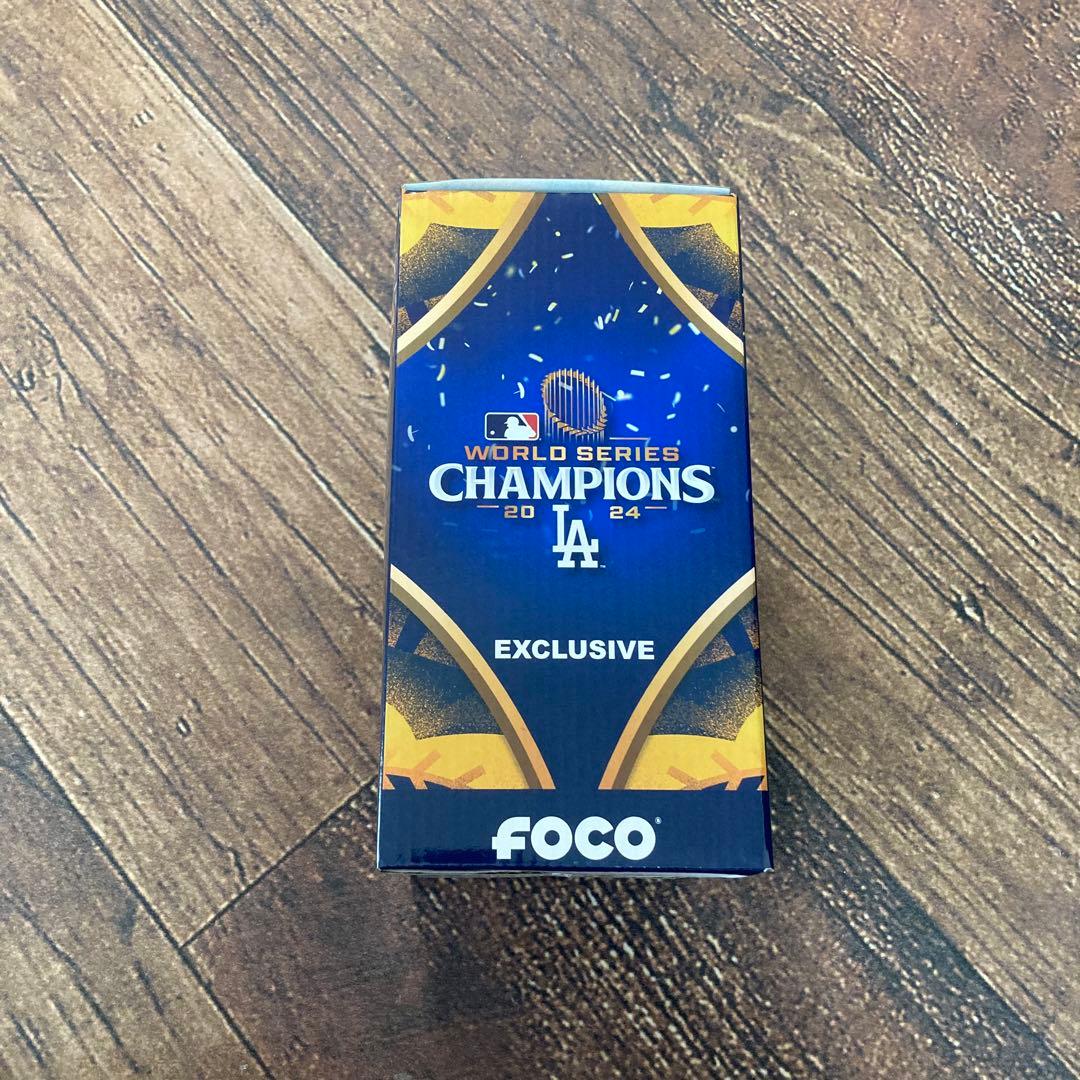 【新品・未開封】大谷翔平 ボブルヘッド 2024 WSチャンピオン FOCO