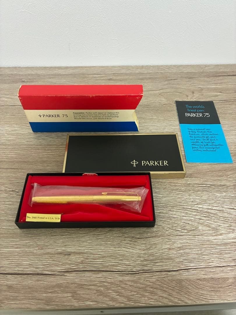 PARKER 75 14K GOLD FILLED 万年筆
