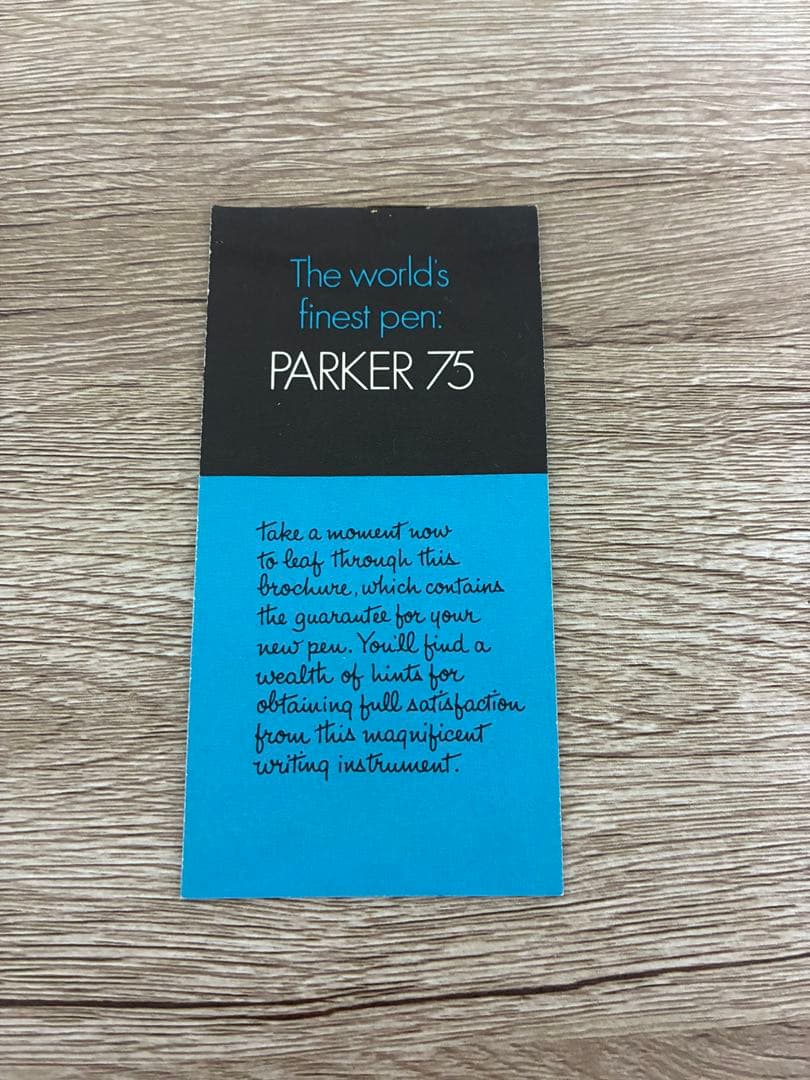 PARKER 75 14K GOLD FILLED 万年筆