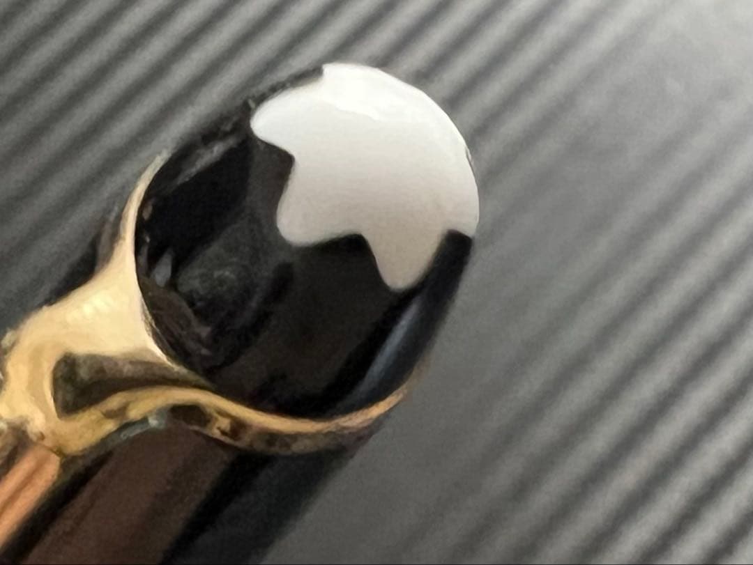 モンブラン 万年筆 マイスターシュテュック 144 F 細字 ブラック 中白