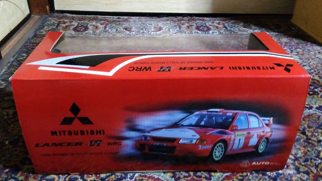 オートアートMitsubishi Lancer Evo.Ⅵ　WRC 1:18