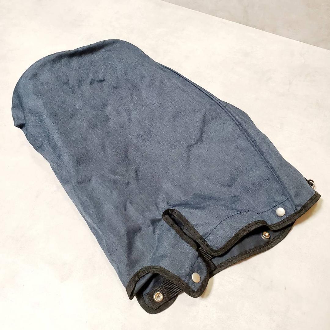 【新品未使用】レザックス スタンド付きキャディバッグ ネイビー ゴルフバッグ