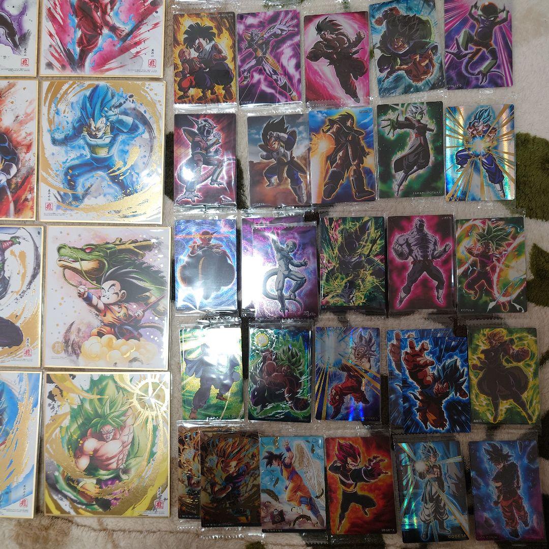 ドラゴンボール アート色紙 ポストカード【3月20日までの出品】