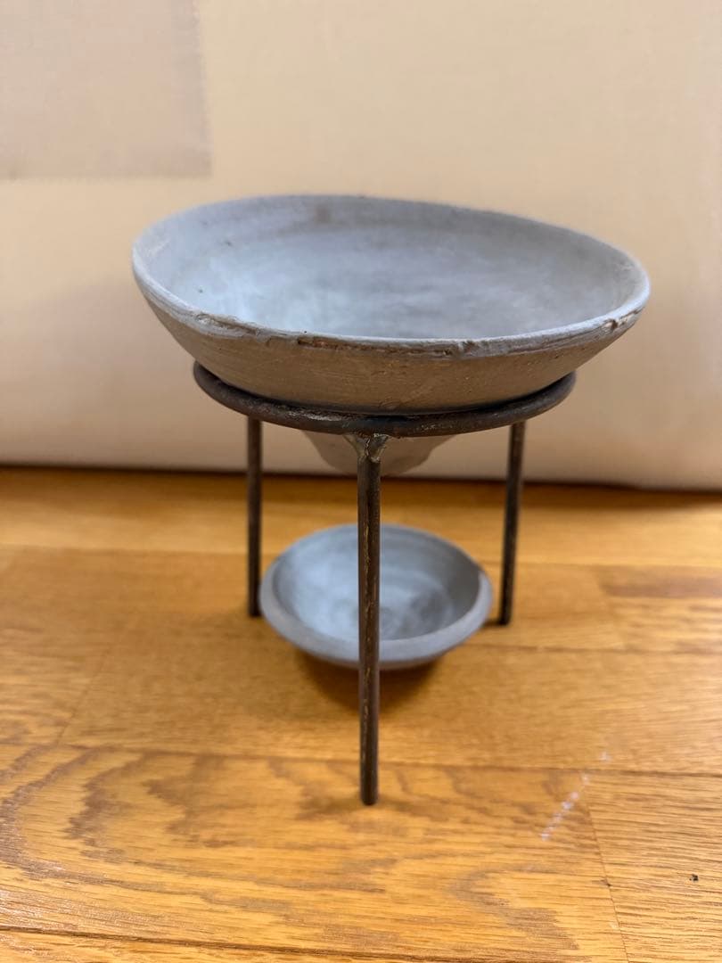 池田優子　アロマポット　茶香炉